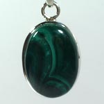 Pendentif malachite